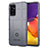 Ultra-thin Silicone Gel Soft Case 360 Degrees Cover J01S for Samsung Galaxy Quantum2 5G Gray