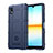 Ultra-thin Silicone Gel Soft Case 360 Degrees Cover J01S for Sony Xperia Ace III Blue