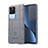 Ultra-thin Silicone Gel Soft Case 360 Degrees Cover J01S for Xiaomi Redmi K40S 5G Gray