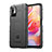 Ultra-thin Silicone Gel Soft Case 360 Degrees Cover J01S for Xiaomi Redmi Note 11 SE 5G Black