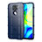 Ultra-thin Silicone Gel Soft Case 360 Degrees Cover J01S for Xiaomi Redmi Note 9 Blue