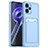 Ultra-thin Silicone Gel Soft Case 360 Degrees Cover J02S for Realme 10 5G Sky Blue