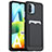 Ultra-thin Silicone Gel Soft Case 360 Degrees Cover J02S for Xiaomi Poco C50 Black