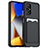 Ultra-thin Silicone Gel Soft Case 360 Degrees Cover J02S for Xiaomi Poco M5 4G Black