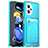 Ultra-thin Silicone Gel Soft Case 360 Degrees Cover J02S for Xiaomi Redmi K50i 5G Sky Blue