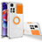Ultra-thin Silicone Gel Soft Case 360 Degrees Cover MJ1 for Xiaomi Poco X4 NFC Orange