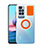 Ultra-thin Silicone Gel Soft Case 360 Degrees Cover MJ1 for Xiaomi Redmi Note 11 4G (2021) Orange