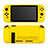 Ultra-thin Silicone Gel Soft Case 360 Degrees Cover S01 for Nintendo Switch Yellow