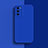 Ultra-thin Silicone Gel Soft Case 360 Degrees Cover S01 for Oppo A53s 5G Blue