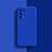 Ultra-thin Silicone Gel Soft Case 360 Degrees Cover S01 for Oppo A54 5G Blue