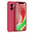 Ultra-thin Silicone Gel Soft Case 360 Degrees Cover S01 for Oppo A77 5G Red