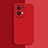 Ultra-thin Silicone Gel Soft Case 360 Degrees Cover S01 for Oppo Find X5 5G Red