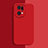 Ultra-thin Silicone Gel Soft Case 360 Degrees Cover S01 for Oppo Find X5 Pro 5G Red