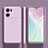 Ultra-thin Silicone Gel Soft Case 360 Degrees Cover S01 for Oppo K10 5G Clove Purple