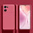 Ultra-thin Silicone Gel Soft Case 360 Degrees Cover S01 for Oppo K10 5G Hot Pink