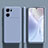 Ultra-thin Silicone Gel Soft Case 360 Degrees Cover S01 for Oppo K10 5G Lavender Gray