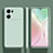 Ultra-thin Silicone Gel Soft Case 360 Degrees Cover S01 for Oppo K10 5G Matcha Green