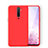 Ultra-thin Silicone Gel Soft Case 360 Degrees Cover S01 for Oppo Reno2 Red