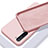 Ultra-thin Silicone Gel Soft Case 360 Degrees Cover S01 for Oppo Reno3 Pink