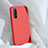 Ultra-thin Silicone Gel Soft Case 360 Degrees Cover S01 for Oppo Reno3 Pro Red