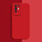 Ultra-thin Silicone Gel Soft Case 360 Degrees Cover S01 for Oppo Reno5 Z 5G Red