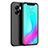 Ultra-thin Silicone Gel Soft Case 360 Degrees Cover S01 for Realme Narzo 50 5G Black