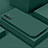 Ultra-thin Silicone Gel Soft Case 360 Degrees Cover S01 for Samsung Galaxy A82 5G Midnight Green