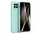 Ultra-thin Silicone Gel Soft Case 360 Degrees Cover S01 for Samsung Galaxy F22 4G Cyan