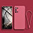 Ultra-thin Silicone Gel Soft Case 360 Degrees Cover S01 for Samsung Galaxy F52 5G Hot Pink