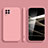 Ultra-thin Silicone Gel Soft Case 360 Degrees Cover S01 for Samsung Galaxy F62 5G Pink