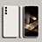 Ultra-thin Silicone Gel Soft Case 360 Degrees Cover S01 for Samsung Galaxy S24 5G White