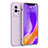 Ultra-thin Silicone Gel Soft Case 360 Degrees Cover S01 for Vivo iQOO 8 Pro 5G Clove Purple