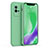 Ultra-thin Silicone Gel Soft Case 360 Degrees Cover S01 for Vivo iQOO 8 Pro 5G Green