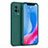 Ultra-thin Silicone Gel Soft Case 360 Degrees Cover S01 for Vivo iQOO 8 Pro 5G Midnight Green