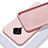 Ultra-thin Silicone Gel Soft Case 360 Degrees Cover S01 for Vivo S1 Pro Pink