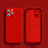 Ultra-thin Silicone Gel Soft Case 360 Degrees Cover S02 for Apple iPhone 14 Pro Red