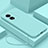 Ultra-thin Silicone Gel Soft Case 360 Degrees Cover S02 for Oppo A1 5G Cyan