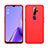 Ultra-thin Silicone Gel Soft Case 360 Degrees Cover S02 for Oppo A11 Red