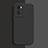 Ultra-thin Silicone Gel Soft Case 360 Degrees Cover S02 for Oppo A36 Black