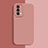 Ultra-thin Silicone Gel Soft Case 360 Degrees Cover S02 for Oppo A74 5G Pink