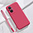 Ultra-thin Silicone Gel Soft Case 360 Degrees Cover S02 for Oppo A96 5G Red