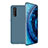 Ultra-thin Silicone Gel Soft Case 360 Degrees Cover S02 for Oppo Find X2 Blue