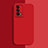Ultra-thin Silicone Gel Soft Case 360 Degrees Cover S02 for Oppo K9 5G Red