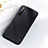 Ultra-thin Silicone Gel Soft Case 360 Degrees Cover S02 for Realme X50 Pro 5G Black