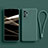 Ultra-thin Silicone Gel Soft Case 360 Degrees Cover S02 for Samsung Galaxy A13 4G Midnight Green