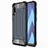 Ultra-thin Silicone Gel Soft Case 360 Degrees Cover S02 for Samsung Galaxy A70S Blue