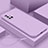 Ultra-thin Silicone Gel Soft Case 360 Degrees Cover S02 for Samsung Galaxy A71 4G A715 Purple