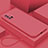 Ultra-thin Silicone Gel Soft Case 360 Degrees Cover S02 for Samsung Galaxy A71 4G A715 Red