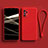 Ultra-thin Silicone Gel Soft Case 360 Degrees Cover S02 for Samsung Galaxy A72 4G Red