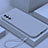 Ultra-thin Silicone Gel Soft Case 360 Degrees Cover S02 for Samsung Galaxy Quantum2 5G Lavender Gray